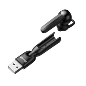 Baseus Bluetooth 5.0-Kopfhörer A05, USB (schwarz)