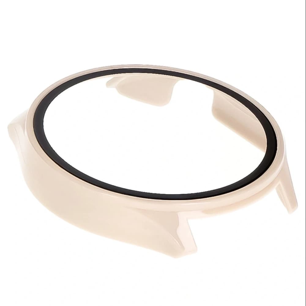 Bizon Case+Glass Watch OnePlus Watch 3 / Oppo Watch X2 beige - 7