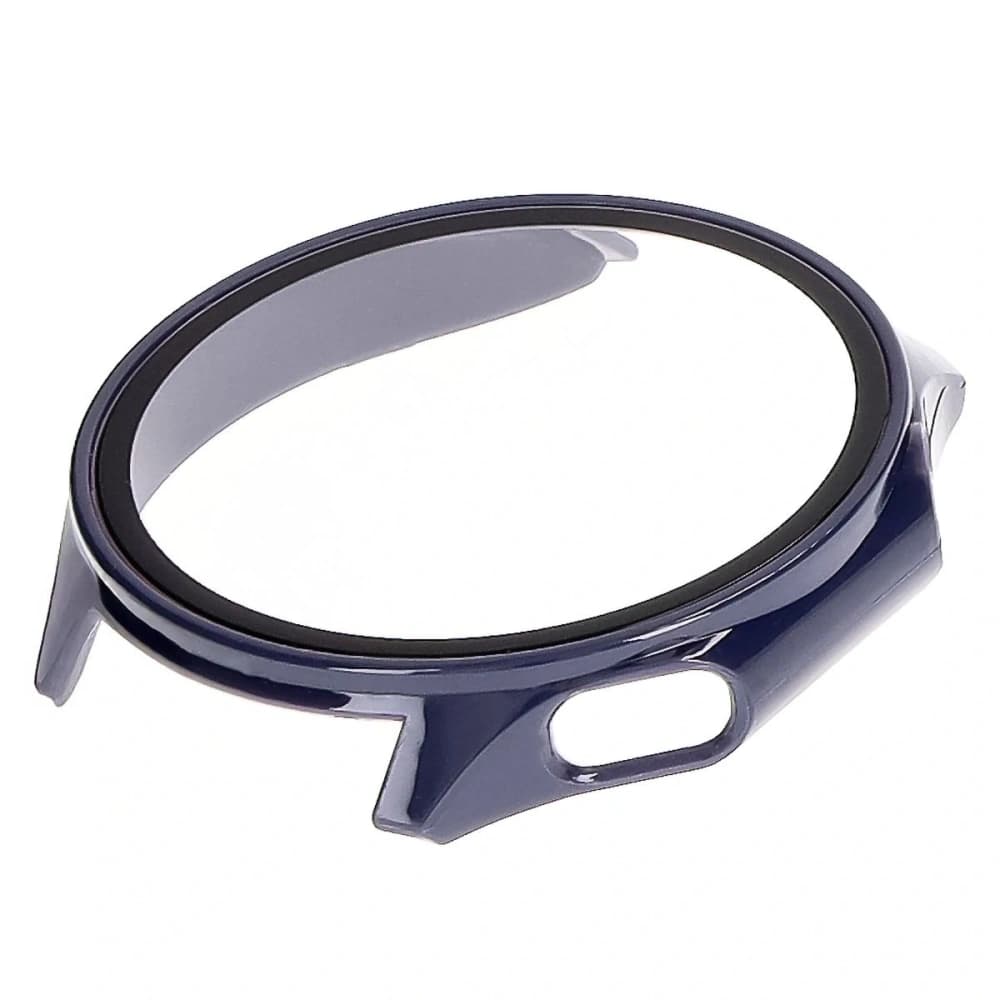 Etui ze szkłem do zegarka Bizon Case+Glass Watch do OnePlus Watch 3 / Oppo Watch X2 niebieskie - 6