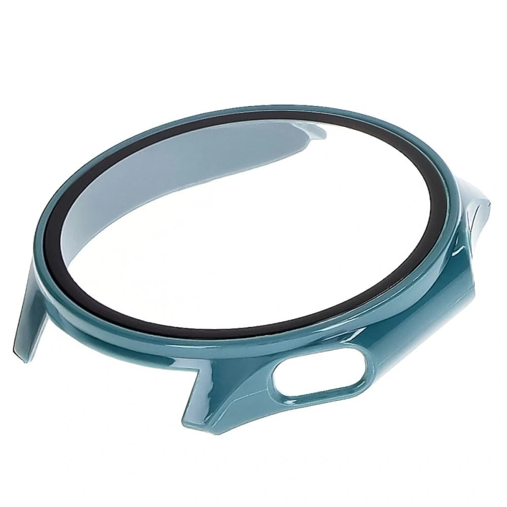 Etui ze szkłem do zegarka Bizon Case+Glass Watch do OnePlus Watch 3 / Oppo Watch X2 zielone - 6