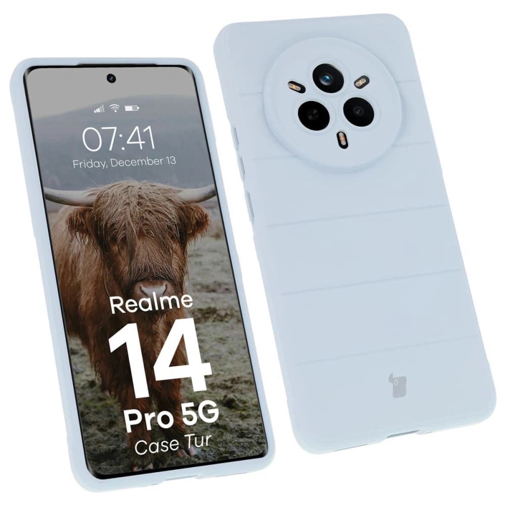 Bizon Case Tur Realme 14 Pro 5G hellblau - 1