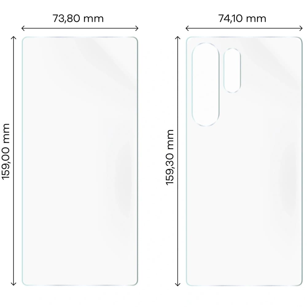 Bizon Glass Hydrogel Pack Samsung Galaxy S25 Ultra - 2