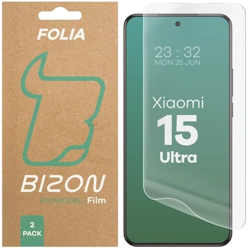 Bizon Glass Hydrogel Front Xiaomi 15 Ultra [2 PACK]