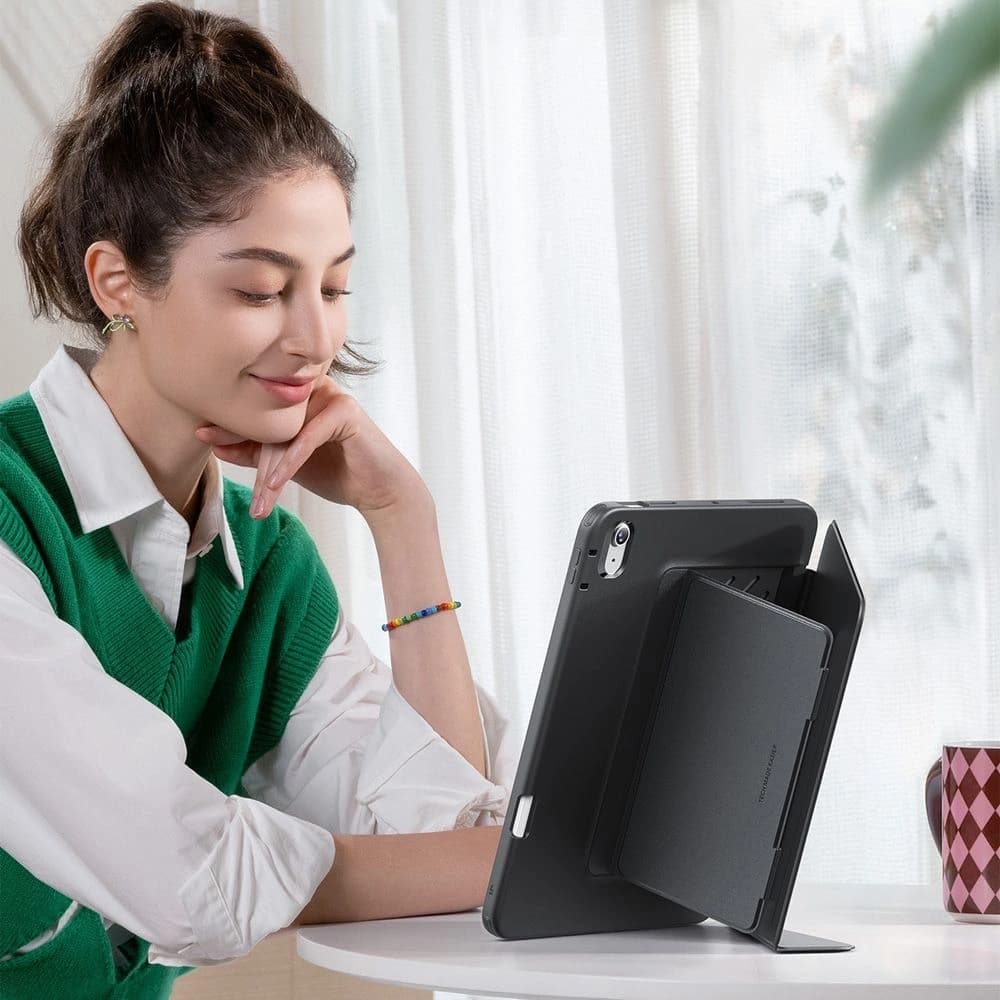 ESR Flip Hybrid Apple iPad Air 10.9 2020/2022 (4, 5 gen) / iPad Air 11 2024/2025 (6, 7 gen) Black - 5