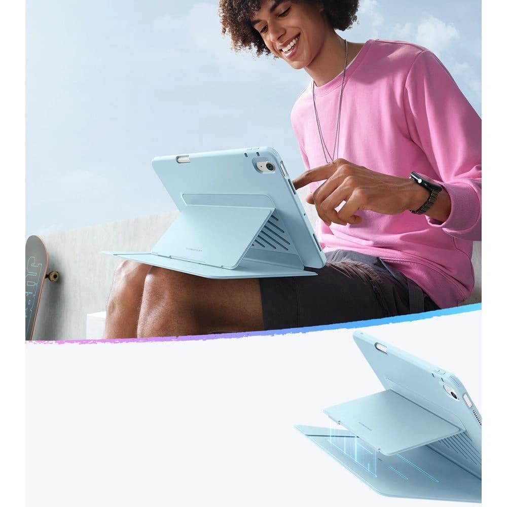 ESR Flip Hybrid Apple iPad Air 10.9 2020/2022 (4, 5 gen) / iPad Air 11 2024/2025 (6, 7 gen) Sky Blue - 4