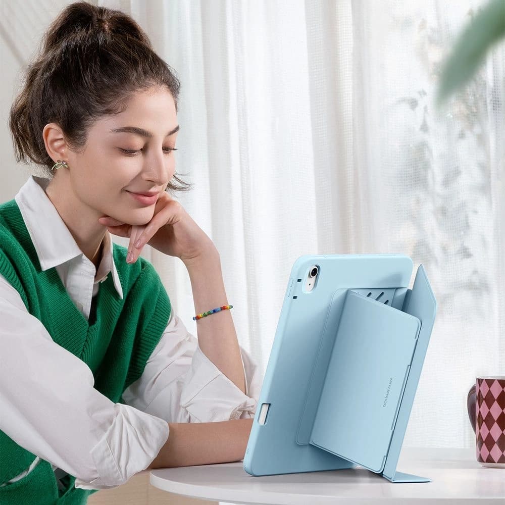 ESR Flip Hybrid Apple iPad Air 10.9 2020/2022 (4, 5 gen) / iPad Air 11 2024/2025 (6, 7 gen) Sky Blue - 5
