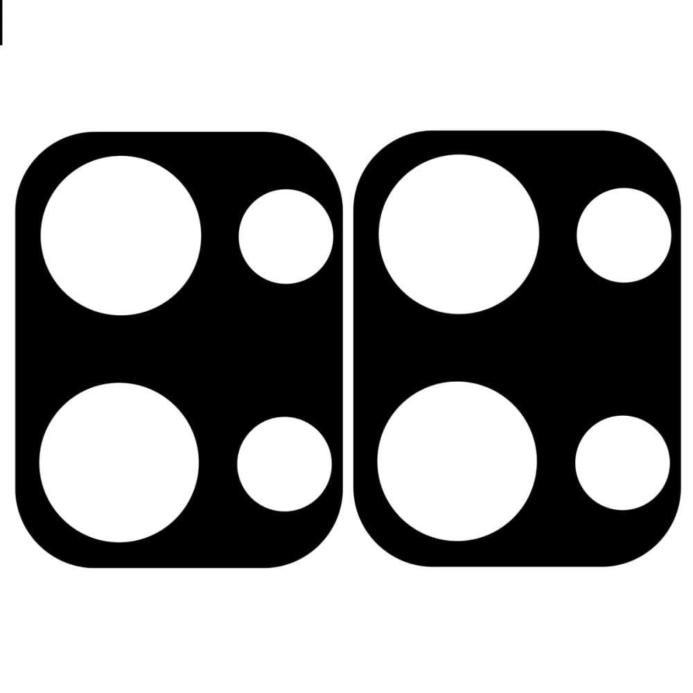 Bizon Glass Lens Oppo Reno13 [2 PACK] - 2