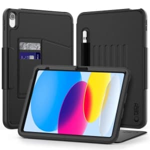 Etui z klawiaturą Tech-Protect SmartCase Pen Armor Apple iPad Air 10.9 2022 (5. generacji) / iPad Air 11 2025 (7. generacji) Black