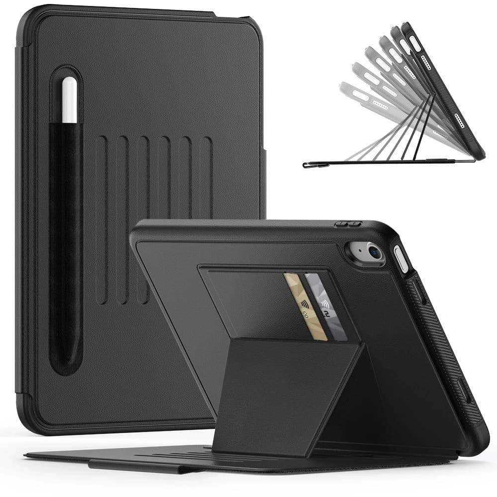 Etui z klawiaturą Tech-Protect SmartCase Pen Armor Apple iPad Air 10.9 2022 (5. generacji) / iPad Air 11 2025 (7. generacji) Black - 3