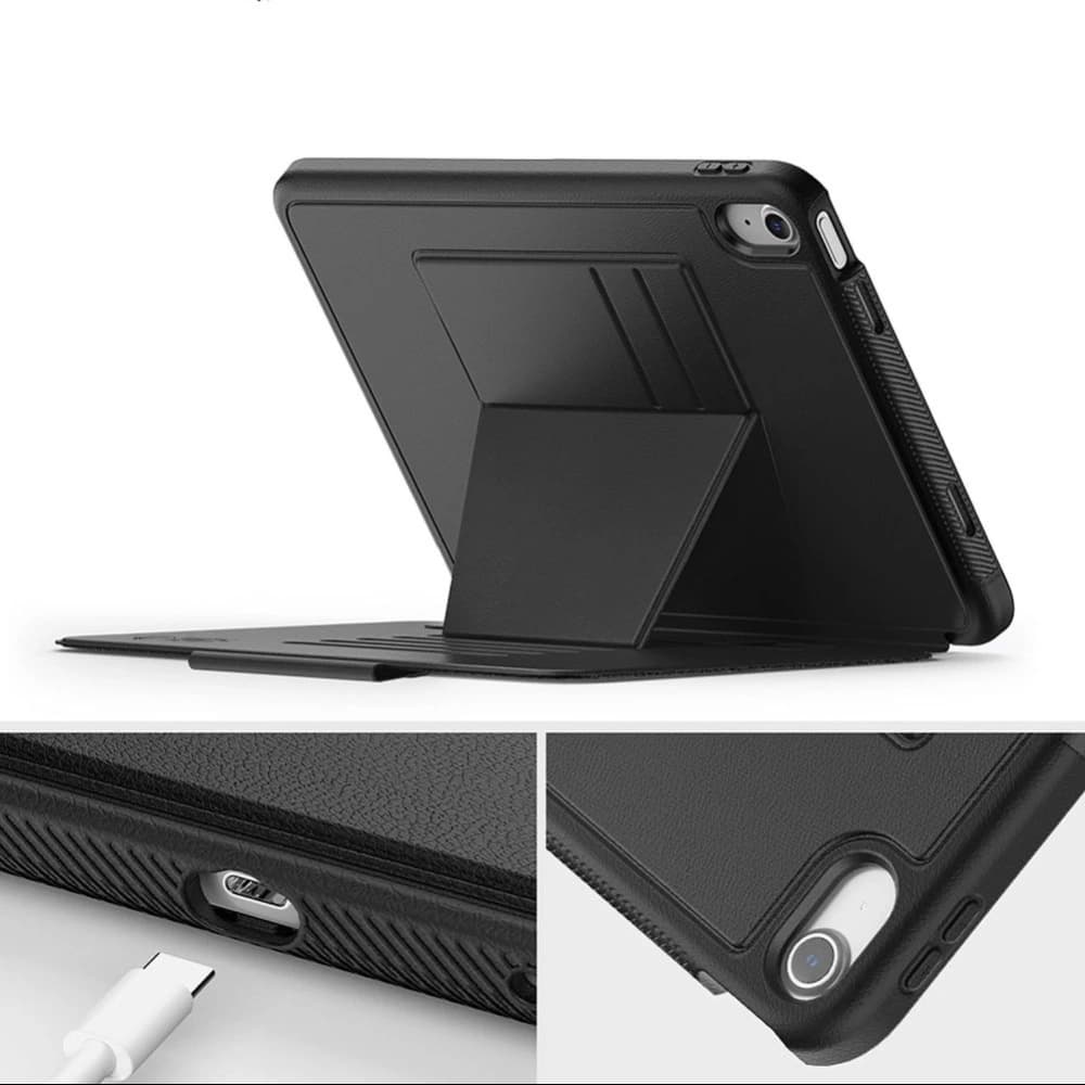 Etui z klawiaturą Tech-Protect SmartCase Pen Armor Apple iPad Air 10.9 2022 (5. generacji) / iPad Air 11 2025 (7. generacji) Black - 5