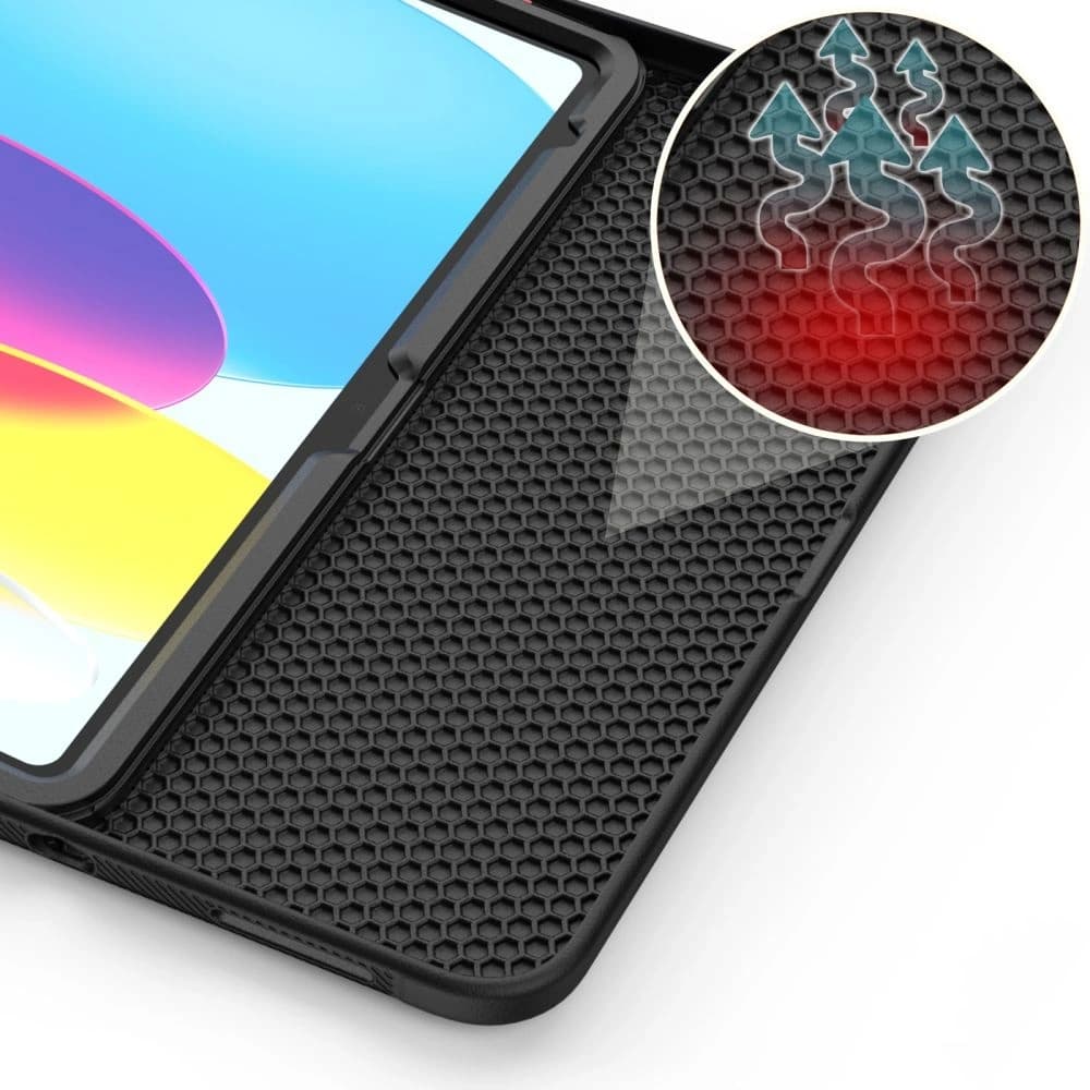 Etui z klawiaturą Tech-Protect SmartCase Pen Armor Apple iPad Air 10.9 2022 (5. generacji) / iPad Air 11 2025 (7. generacji) Black - 6