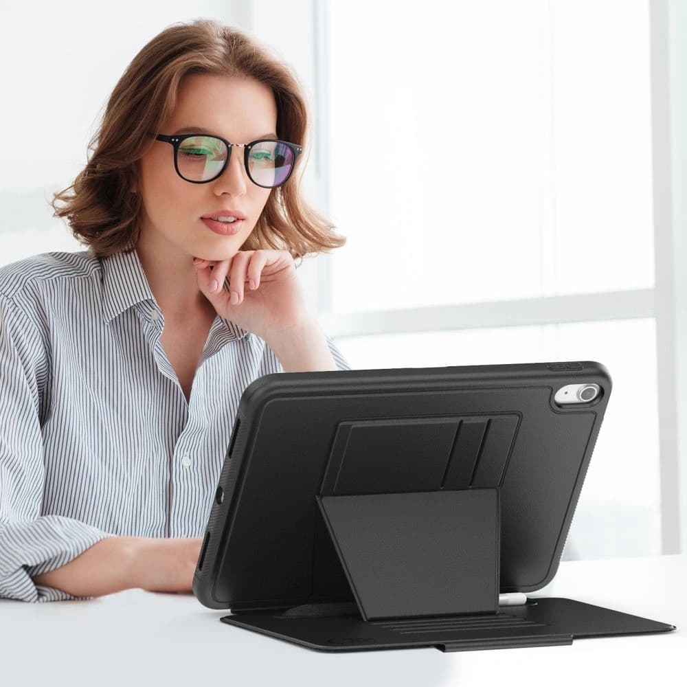 Etui z klawiaturą Tech-Protect SmartCase Pen Armor Apple iPad Air 10.9 2022 (5. generacji) / iPad Air 11 2025 (7. generacji) Black - 8