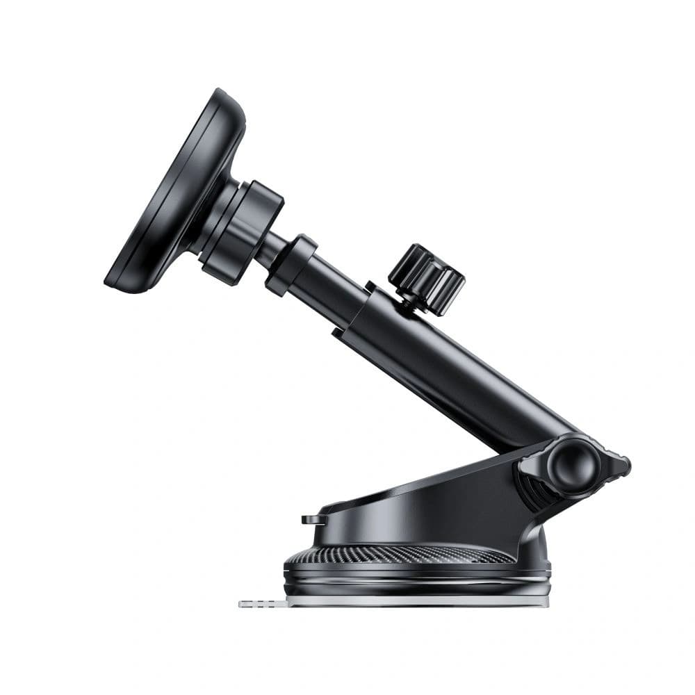 Car mount for dashboard / vent with wireless charger Tech-Protect MM15W-V10 Magnetic MagSafe Dashboard & Vent Car Mount Wireless Charger 15W Black - 4