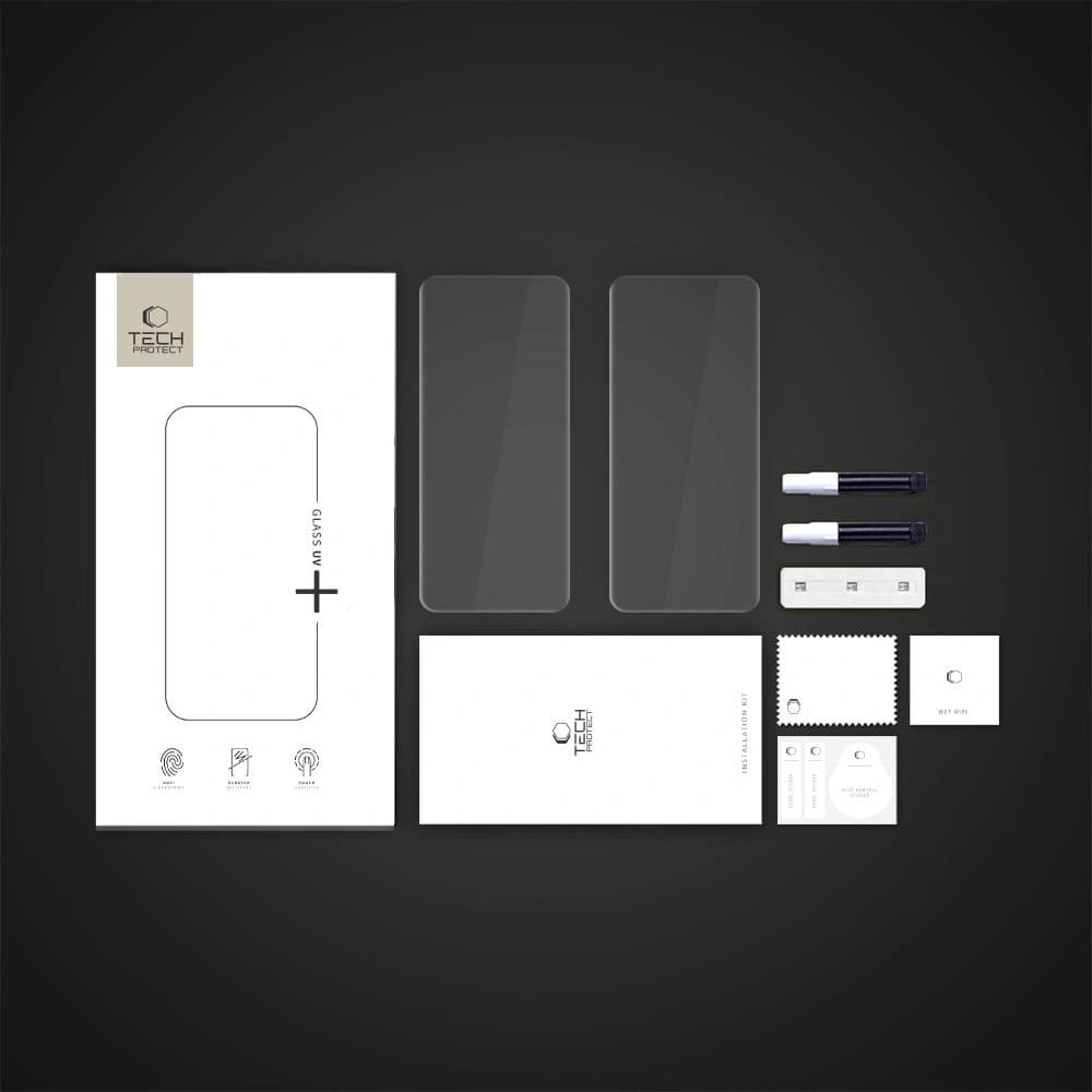 Tempered Glass Tech-Protect Glass UV+ Motorola Edge 60 Fusion / Edge 60 Clear [2 PACK] - 4