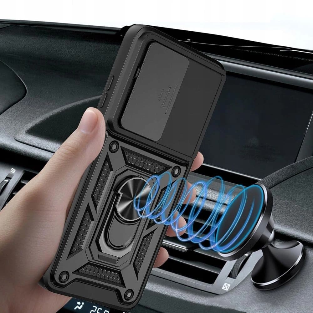 Case Tech-Protect Camshield Pro Motorola Moto G15 Black - 3