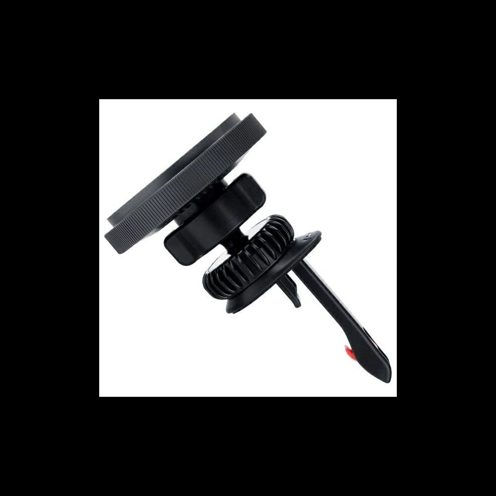 Uchwyt samochodowy do kratki z ładowaniem bezprzewodowym 3MK Car MagCharger 15W czarny - 3