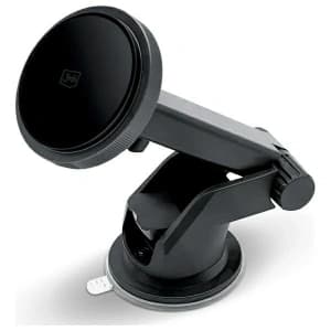 3MK Car MagCharger 15W Schwarze Wireless Charging Halterung für das Armaturenbrett