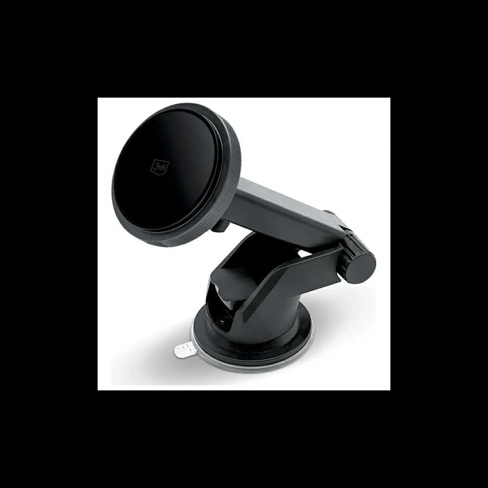 3MK Car MagCharger 15W Black Wireless Charging Car Mount for Dashboard - 1