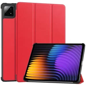 Bizon Case Tab Croc Xiaomi Pad 8 / 8 Pro / 7 / 7 Pro rot