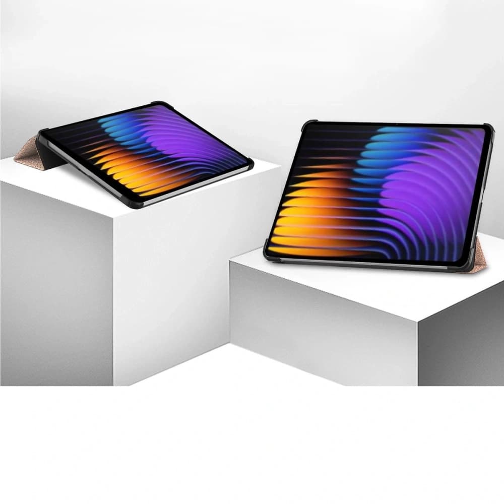 Bizon Case Tab Croc Xiaomi Pad 8 / 8 Pro / 7 / 7 Pro roségold - 2