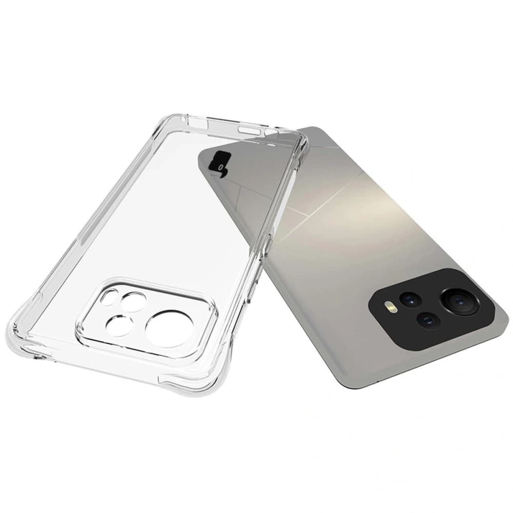 Bizon Case Clear Pack case + 2x screen glass Asus Zenfone 12 Ultra clear - 5