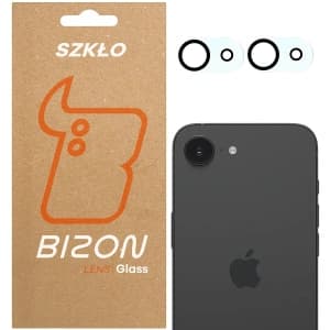 Bizon Glass Silk Lens Apple iPhone 17e / 16e [2 PACK]