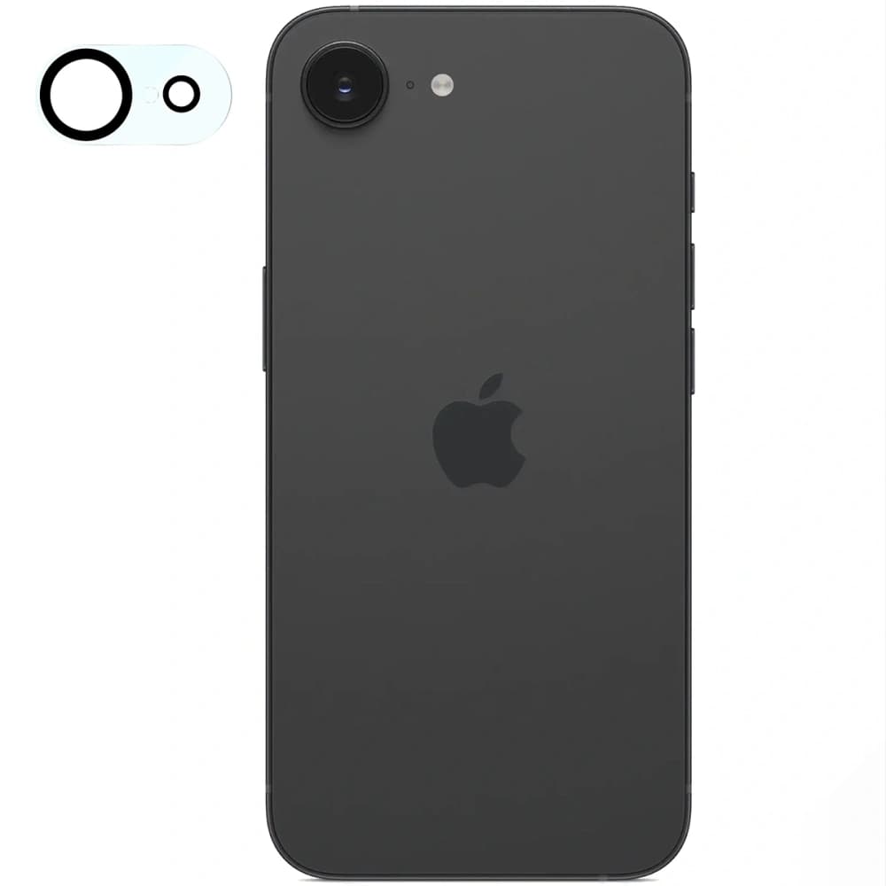 Bizon Glass Silk Lens Apple iPhone 17e / 16e [2 PACK] - 3