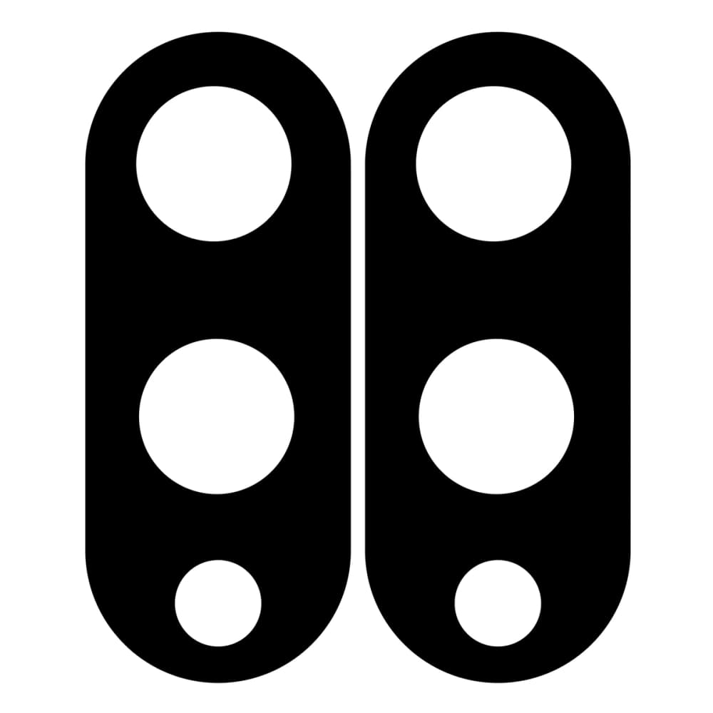 Bizon Glass Silk Lens Samsung Galaxy S25 Edge [2 PACK] - 2