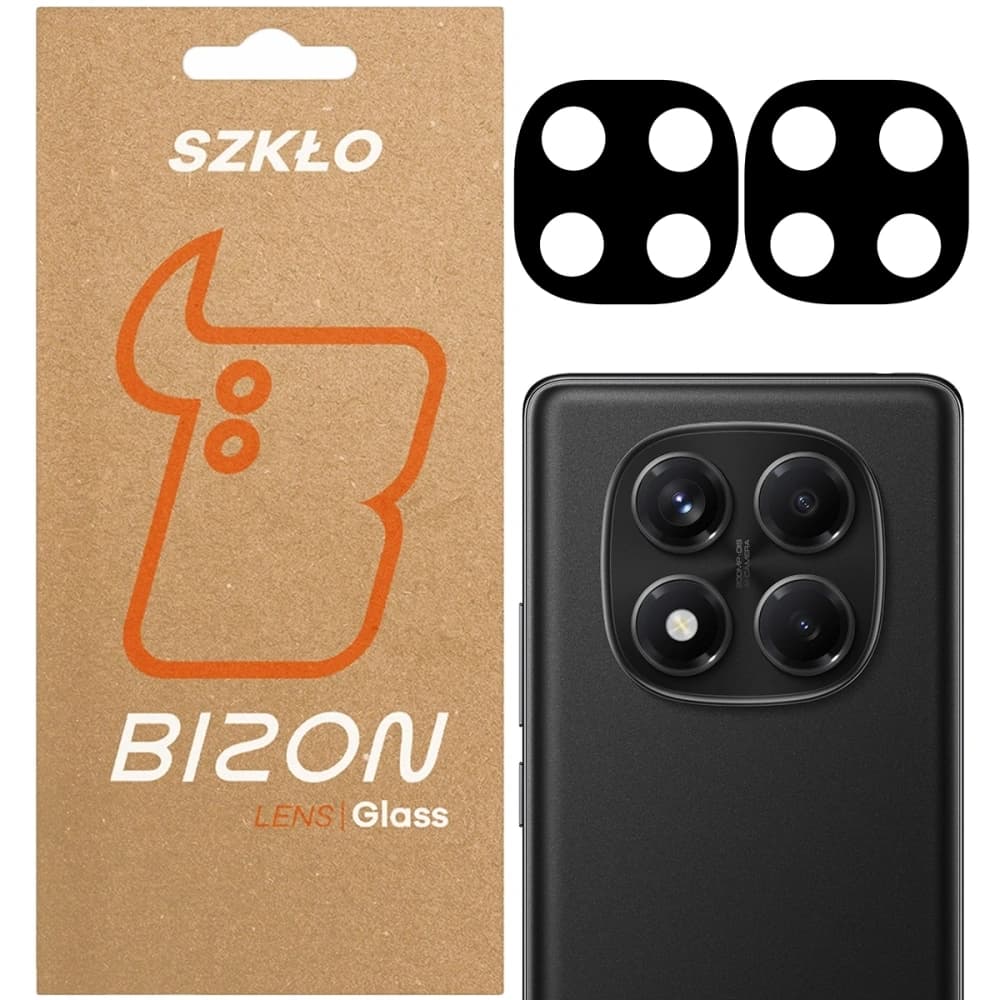 Bizon Glass Silk Linse Xiaomi Redmi Note 14 Pro 4G [2 PACK] - 1