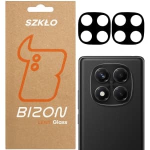 Szkło na aparat Bizon Glass Silk Lens do Xiaomi Redmi Note 14 Pro 5G / Poco X7 [2 PACK]
