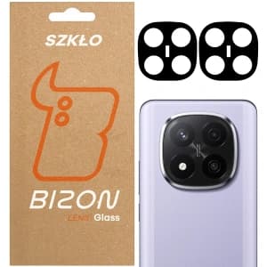 Szkło na aparat Bizon Glass Silk Lens do Xiaomi Redmi Note 14 Pro Plus 5G [2 PACK]