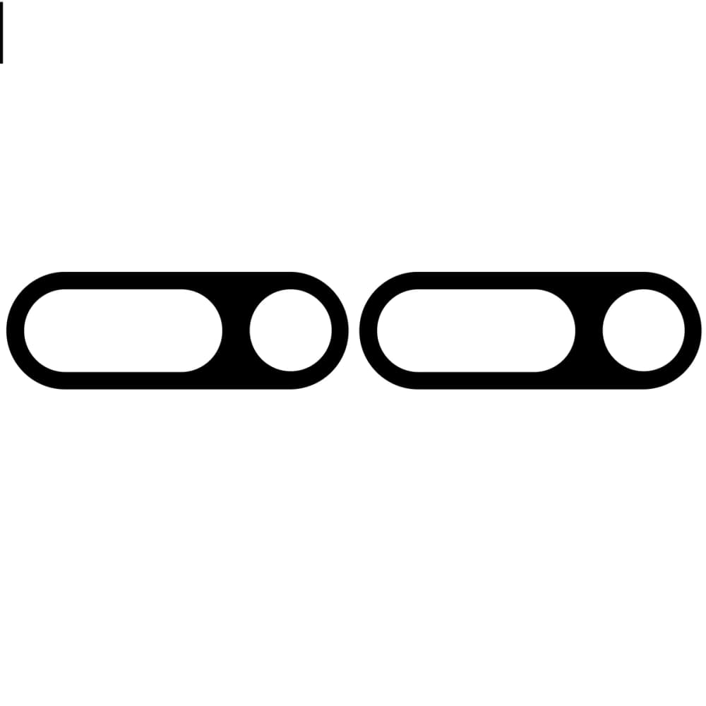 Bizon Glass Silk Lens Nothing Phone (3a) [2 PACK] - 3