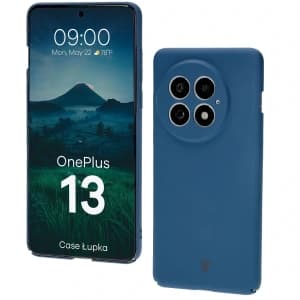 Etui Bizon Case Łupka do OnePlus 13 niebieskie