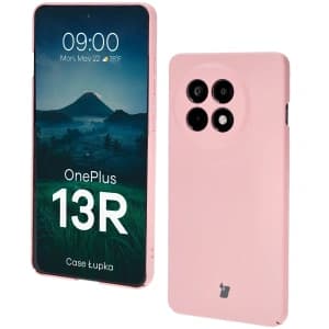 Etui Bizon Case Łupka do OnePlus 13R różowe