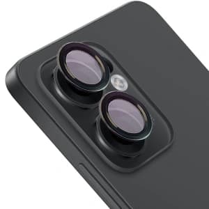 Bizon Glass Snap Linse Oppo Reno13 F/FS schwarzer Rahmen