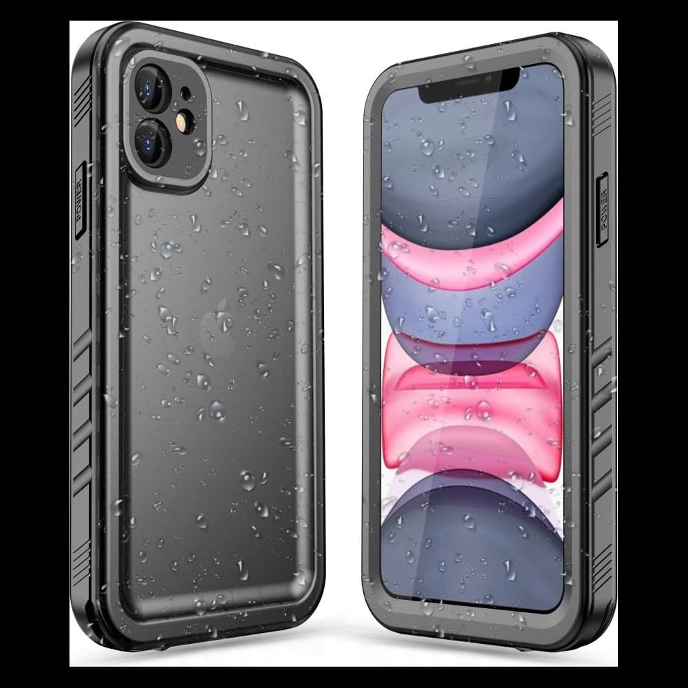 [CR] Waterproof case Tech-Protect Shellbox IP68 Apple iPhone 11 Black - 2