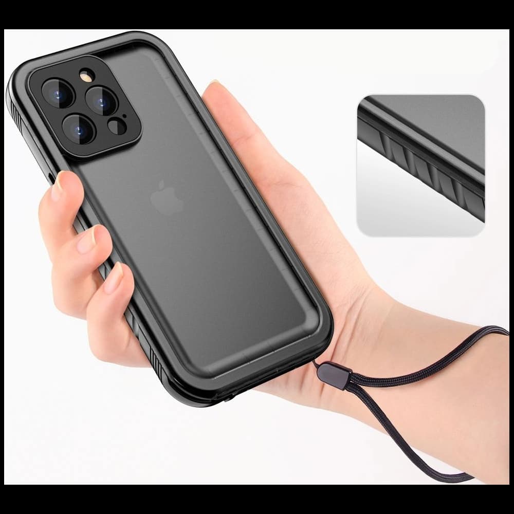 [CR] Waterproof case Tech-Protect Shellbox IP68 Apple iPhone 11 Black - 3