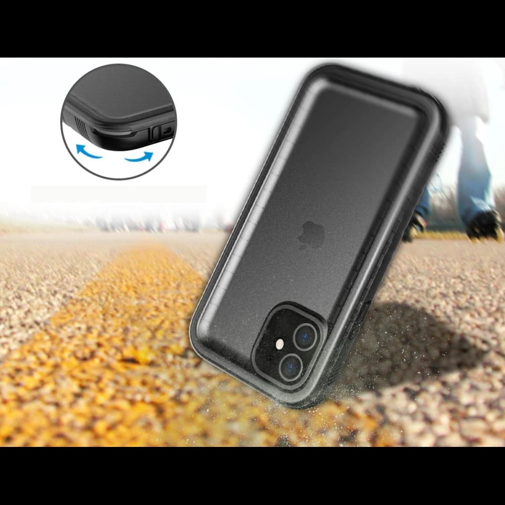 [CR] Waterproof case Tech-Protect Shellbox IP68 Apple iPhone 11 Black - 5