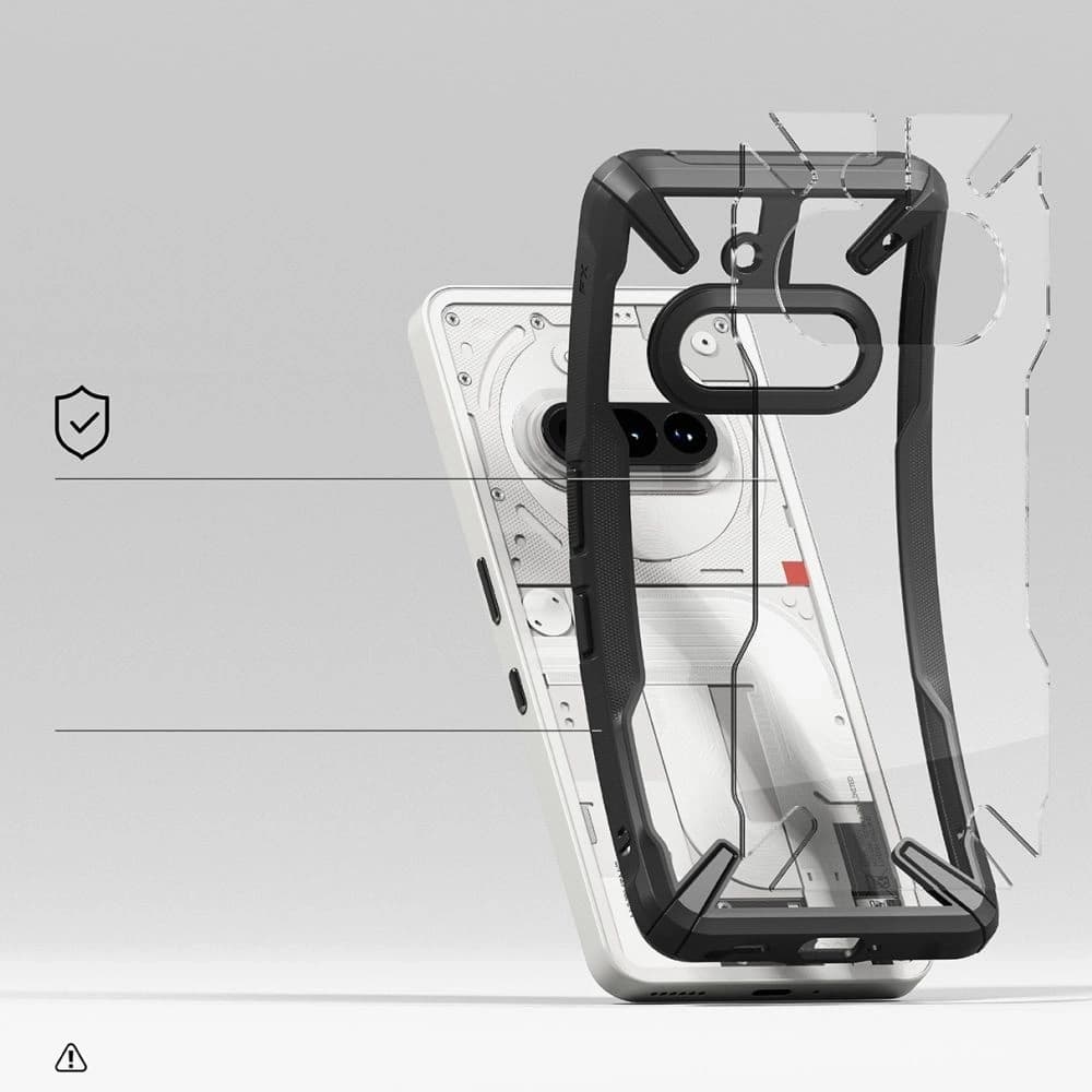 Ringke Fusion-X Nothing Phone 3a Black - 4
