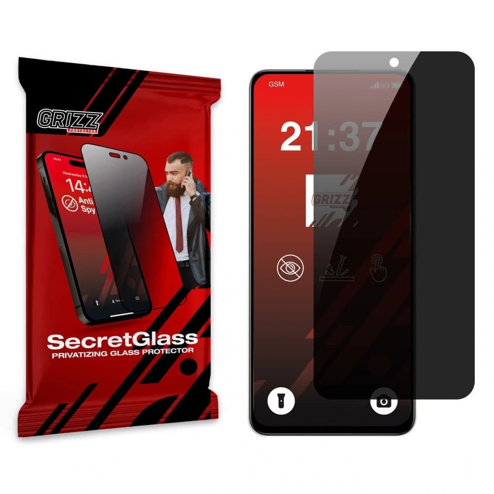 GrizzGlass Matte SecretGlass Realme Narzo 80x - 1