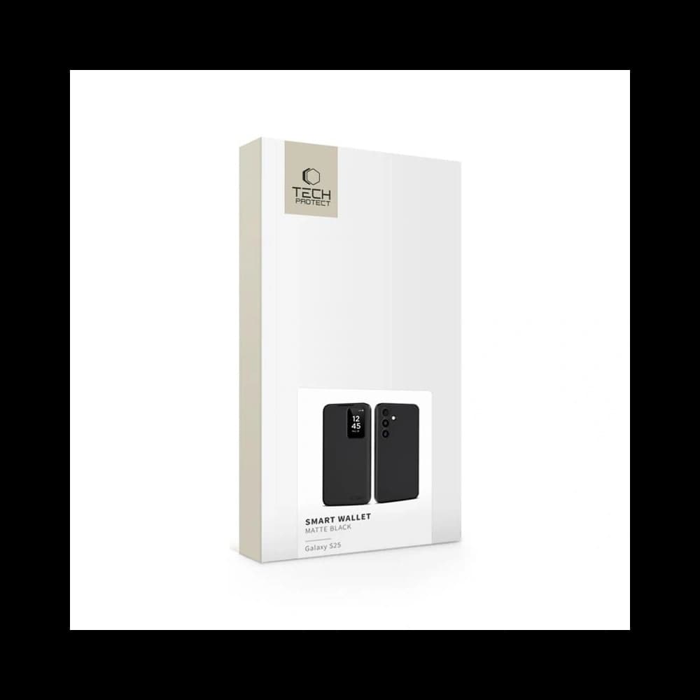 Tech-Protect Smart Wallet Samsung Galaxy S25 Matte Black - 5