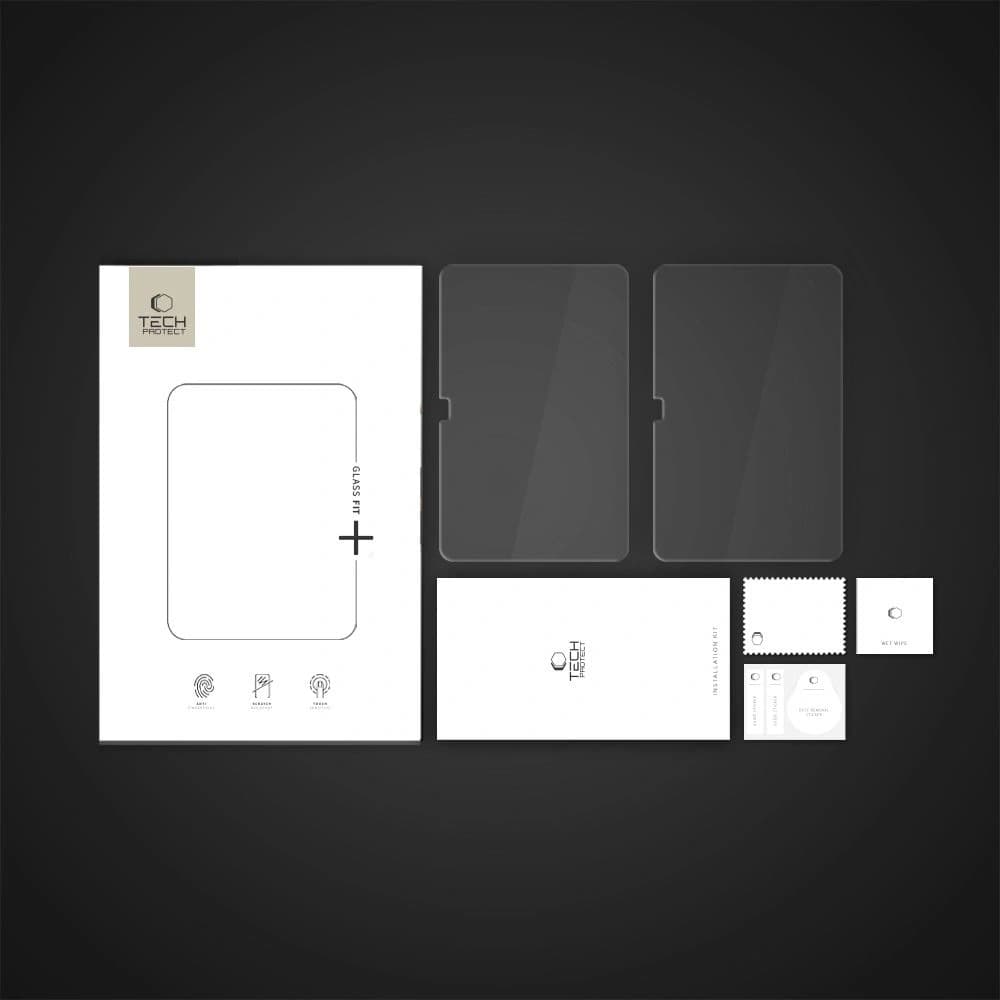 Tech-Protect Glass Fit+ Samsung Galaxy Tab S10 FE+ Plus 13.1 X620 / X626b Clear [2 PACK] - 5