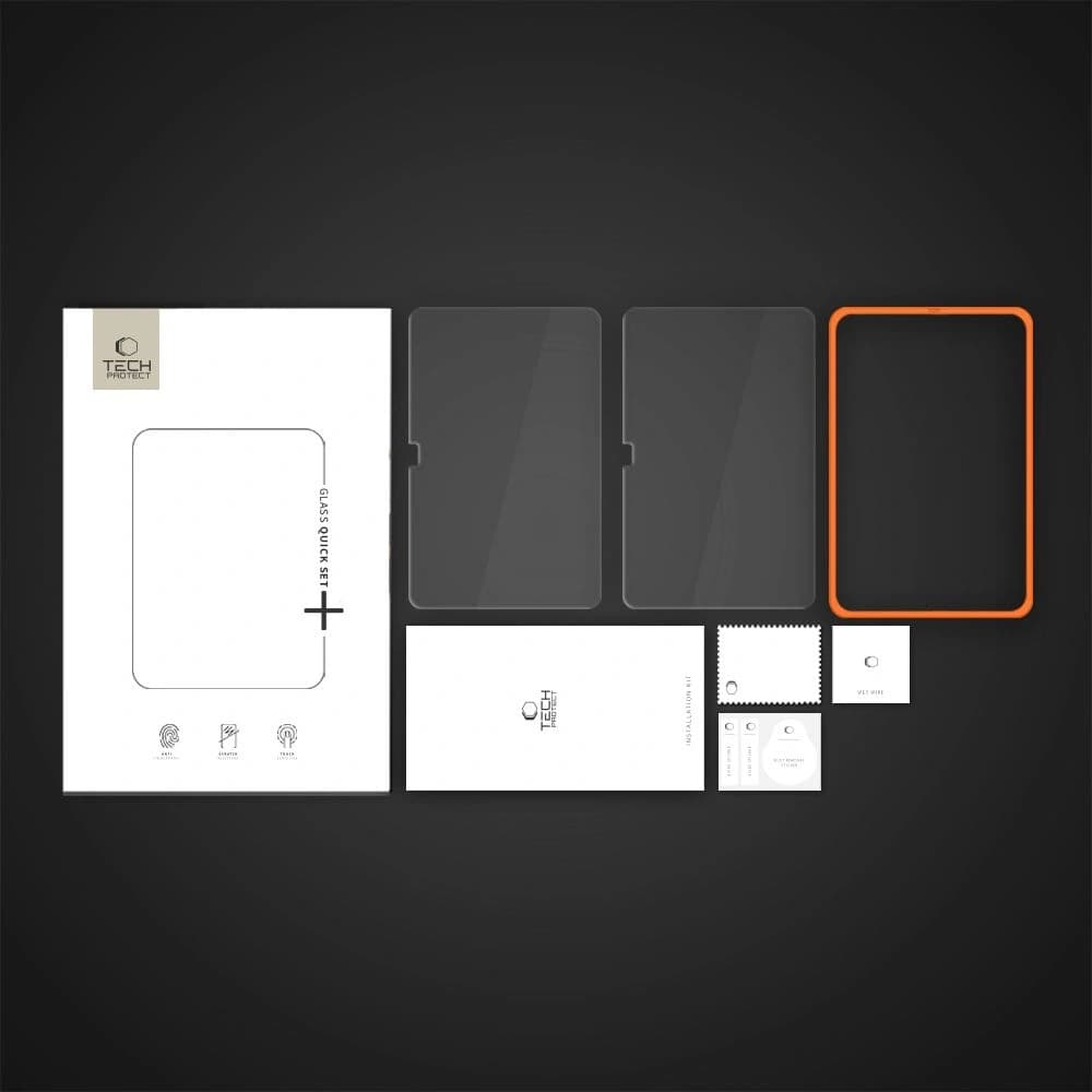 Tech-Protect Easy Set+ Apple iPad 10,9" 2022 / 11" 2025 Klar [2 PACK] - 5