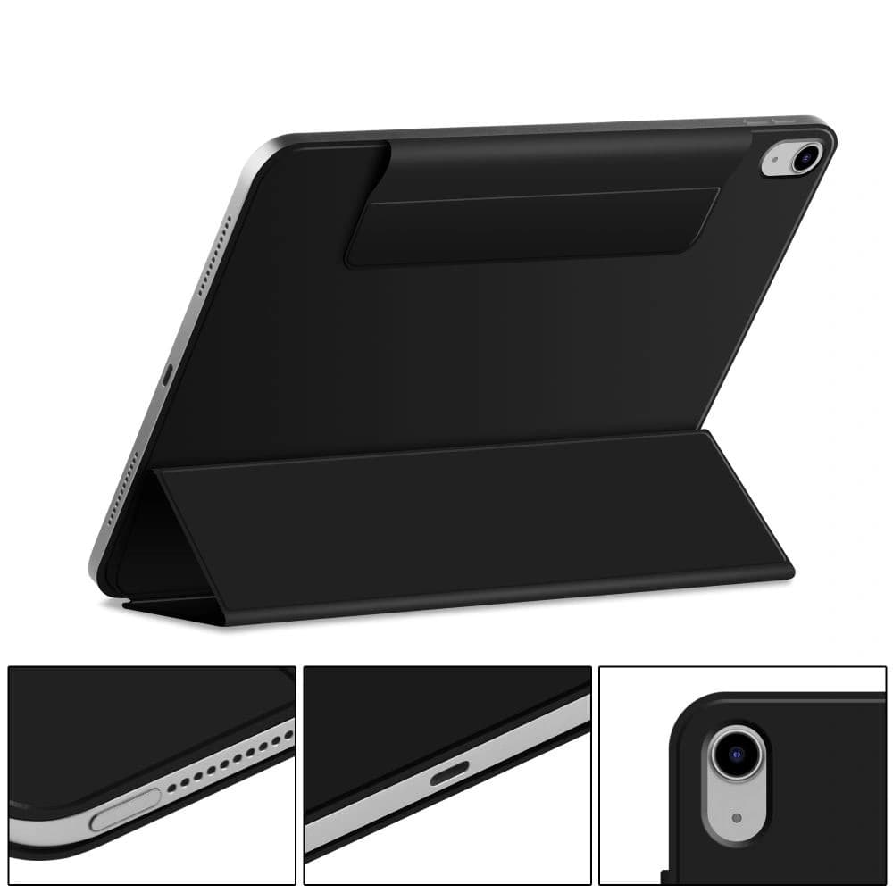 Tech-Protect Smartcase Magnetic Apple iPad Air 13" 2024 / 13" 2025 Clear [2 PACK] Black - 3