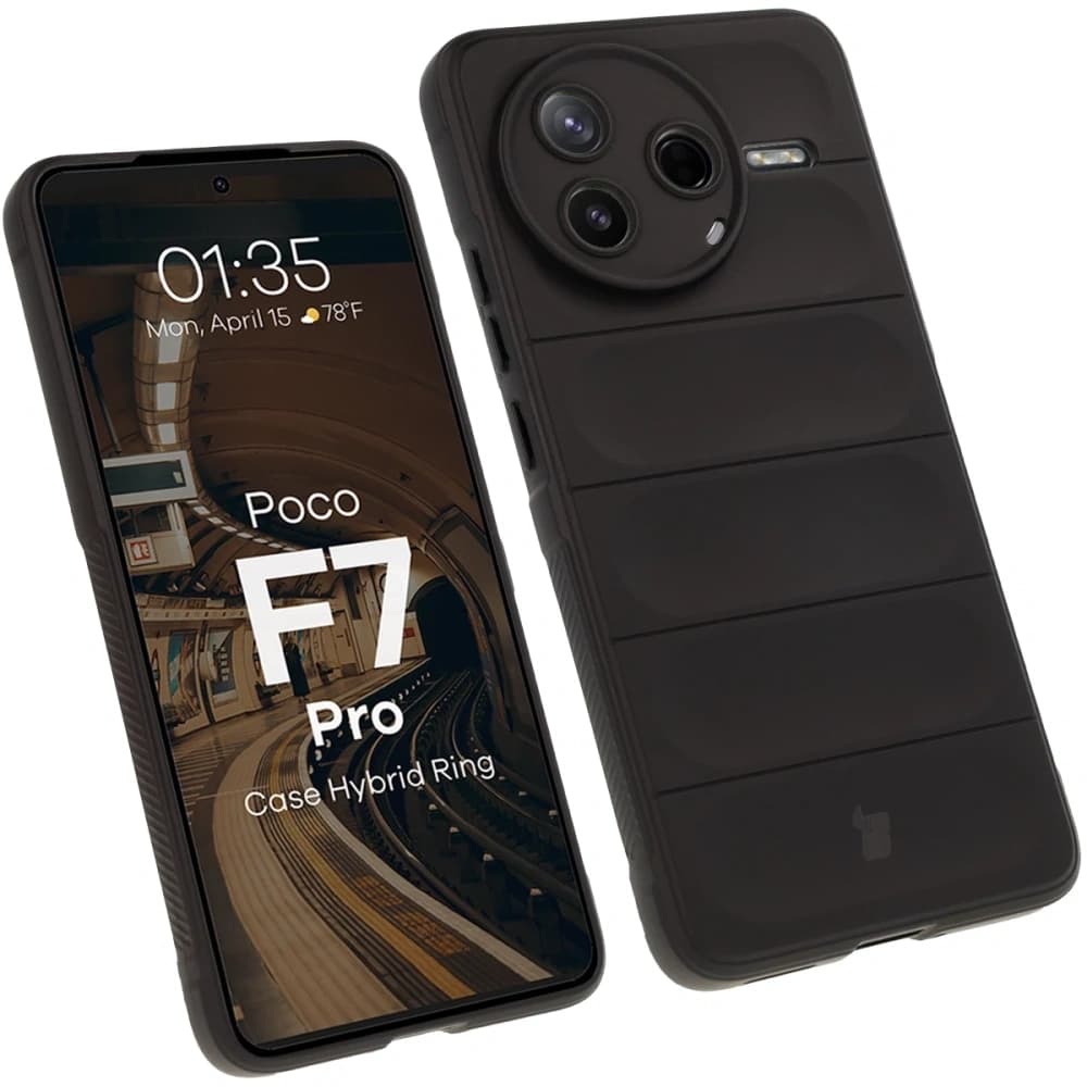 Bizon Case Tur Xiaomi Poco F7 Pro schwarz - 1