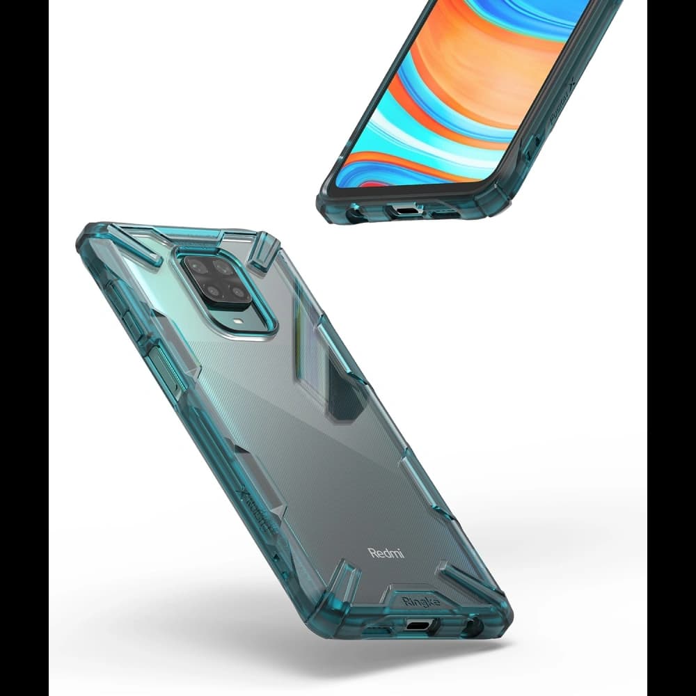 Ringke Fusion-X Redmi Note 9S/9 Pro/9 Pro Max Turquoise Green - 5