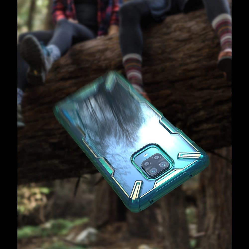 Ringke Fusion-X Redmi Note 9S/9 Pro/9 Pro Max Turquoise Green - 9