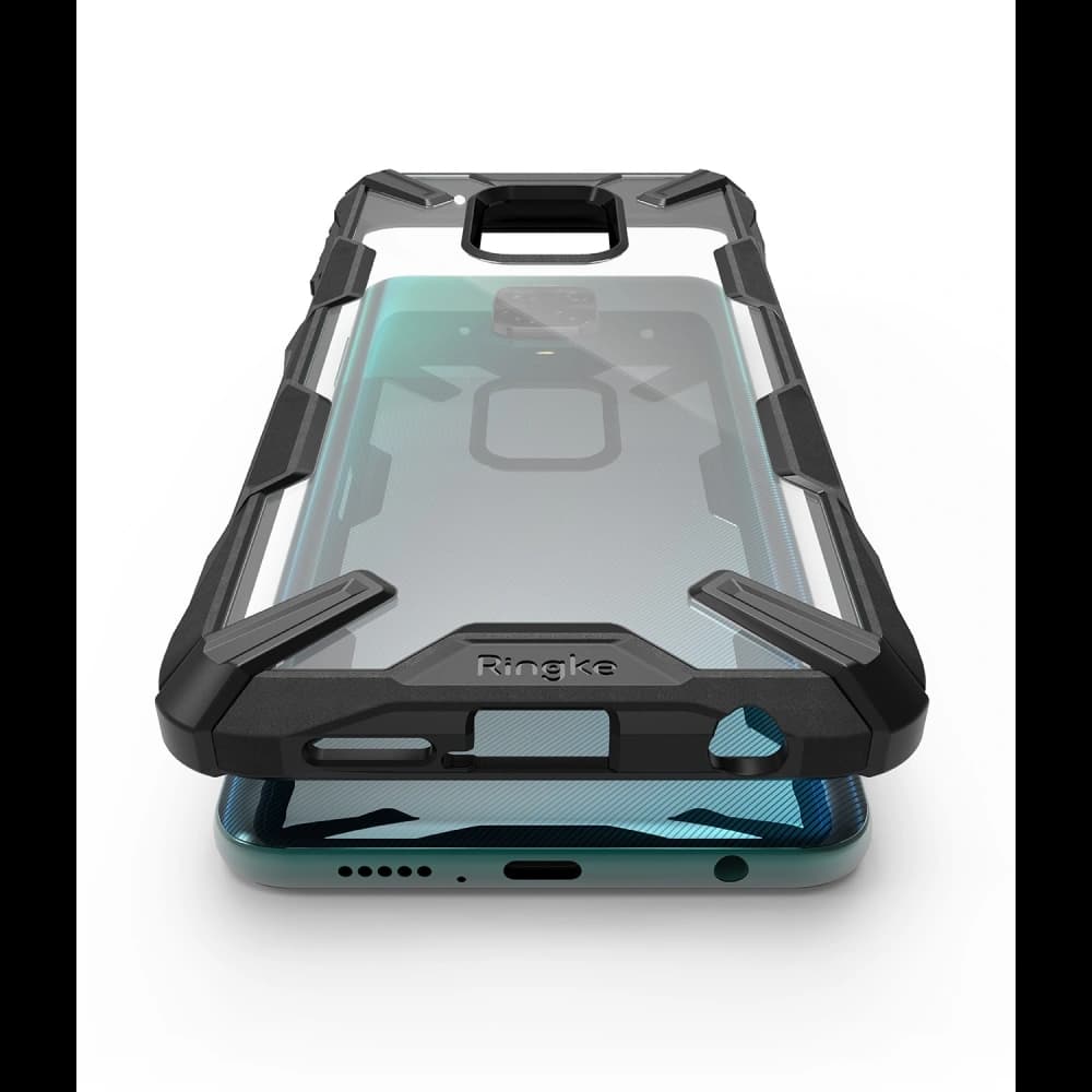 Ringke Tasche Fusion-X Redmi Note 9S/9 Pro/9 Pro Max Schwarz - 6