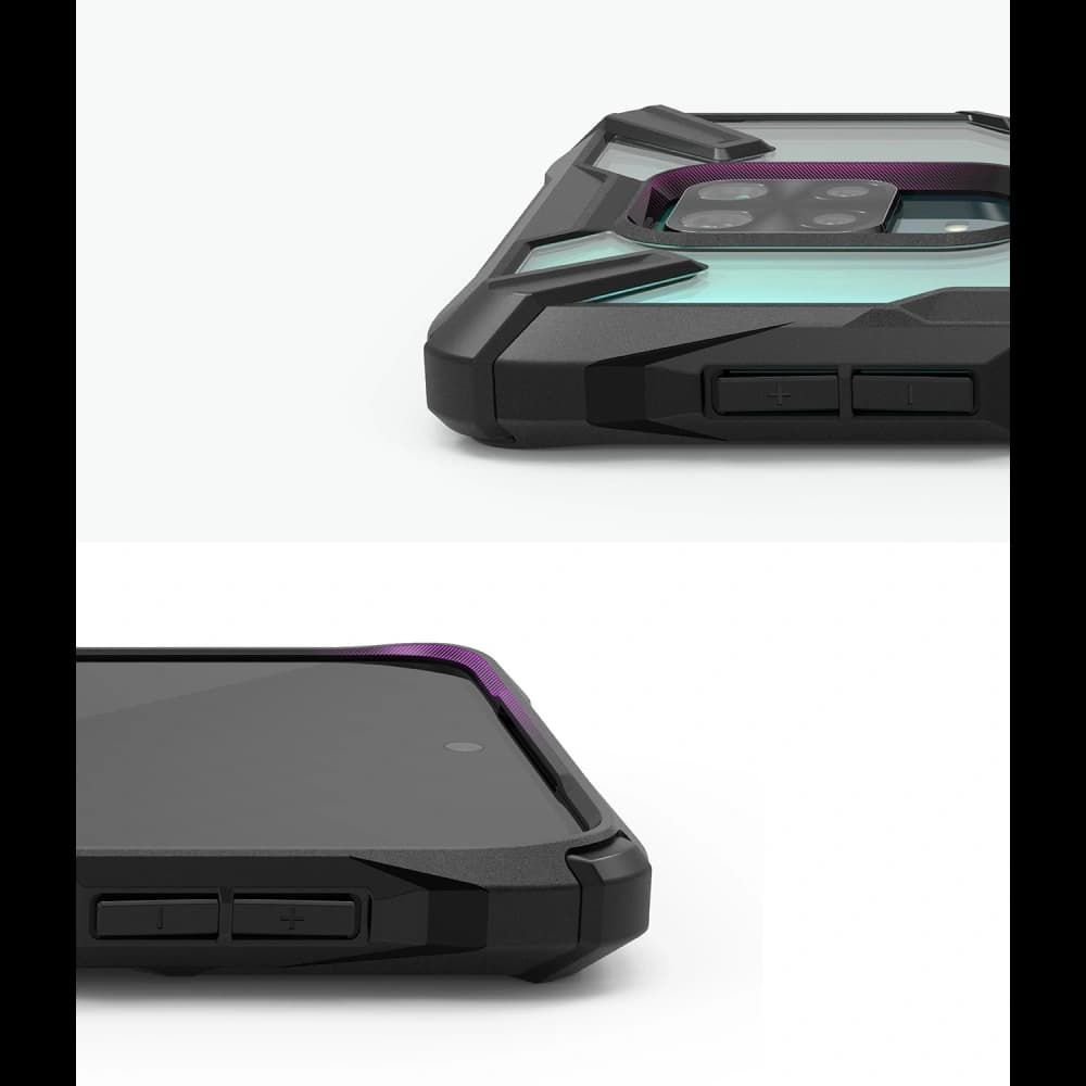 Ringke Tasche Fusion-X Redmi Note 9S/9 Pro/9 Pro Max Schwarz - 8