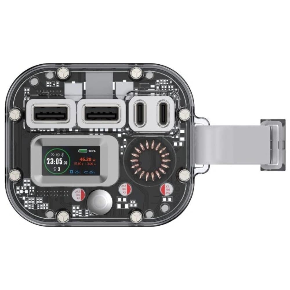 4smarts Lucid Ultra 40000mAh Powerbank 100W 2xUSB-A, 2xUSB-C IP67 grau - 3